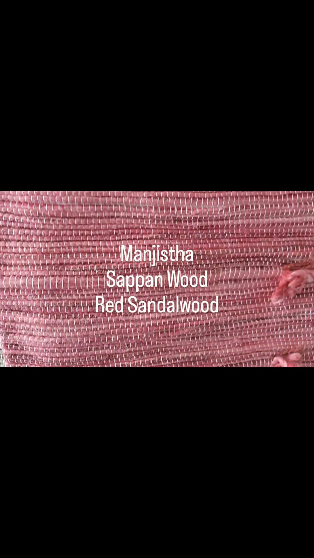 Organic Yoga Mat--Eka Padmaka [Manjistha + Sappan Wood + Red Sandalwood]