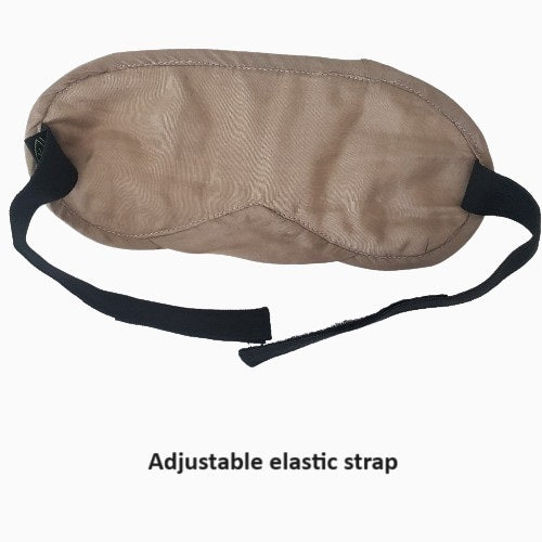Silk Eye Mask - Grey [Vetiver, Arjuna, Triphala]