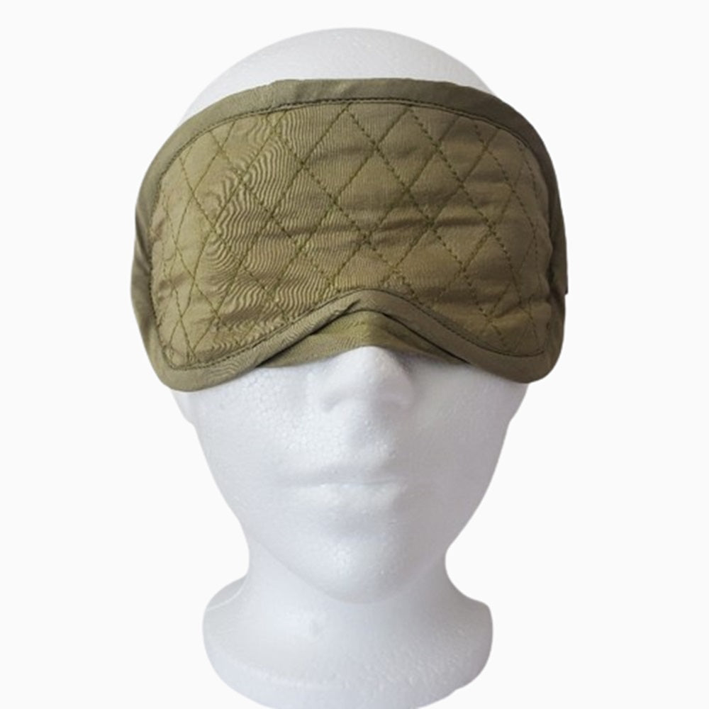 Silk Eye Mask - Olive [Neem + Tulsi]