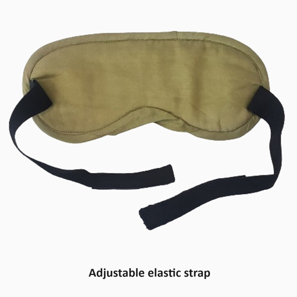 Silk Eye Mask - Olive [Neem + Tulsi]