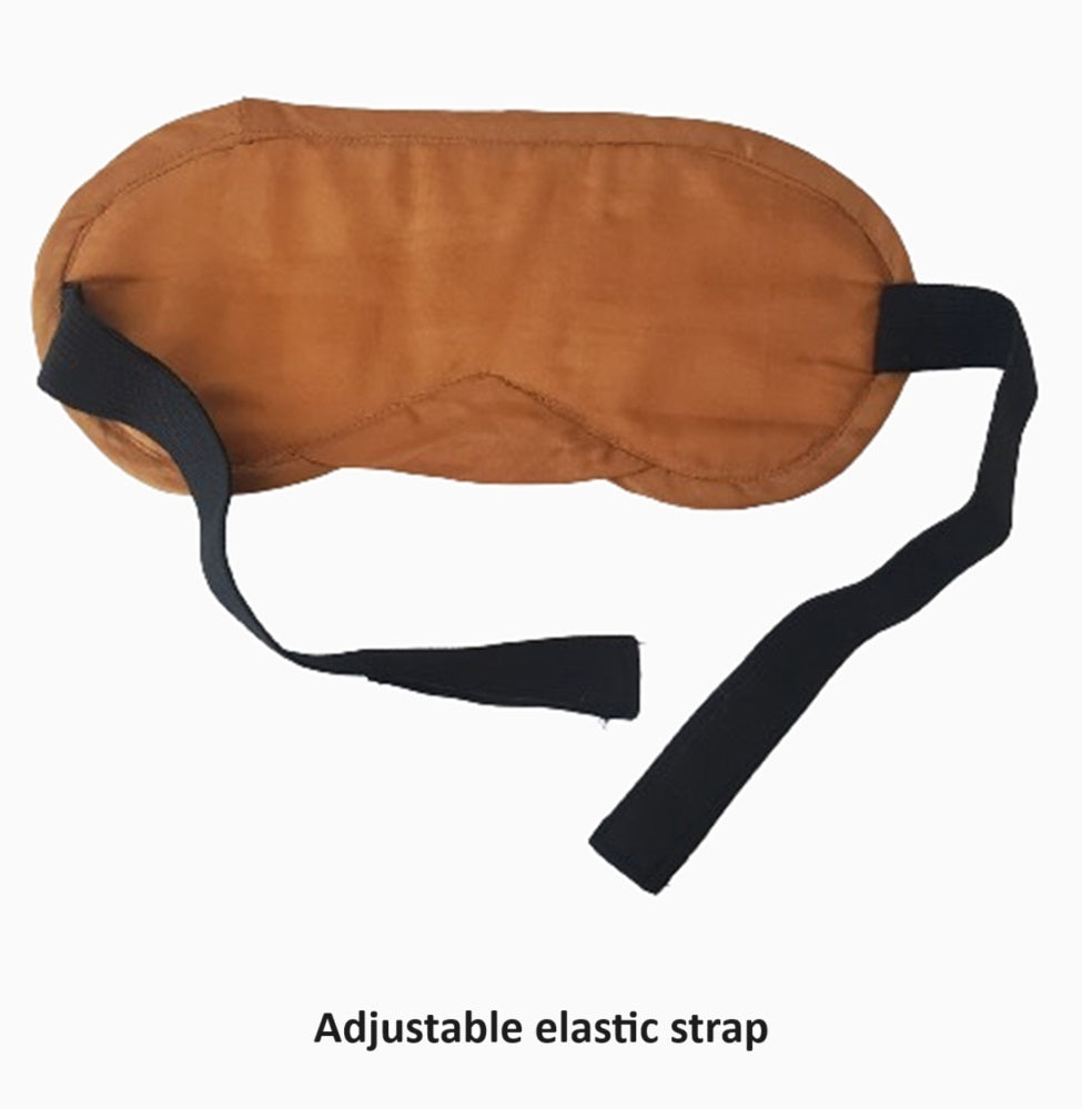 Silk Eye Mask - Rust [Manjistha]